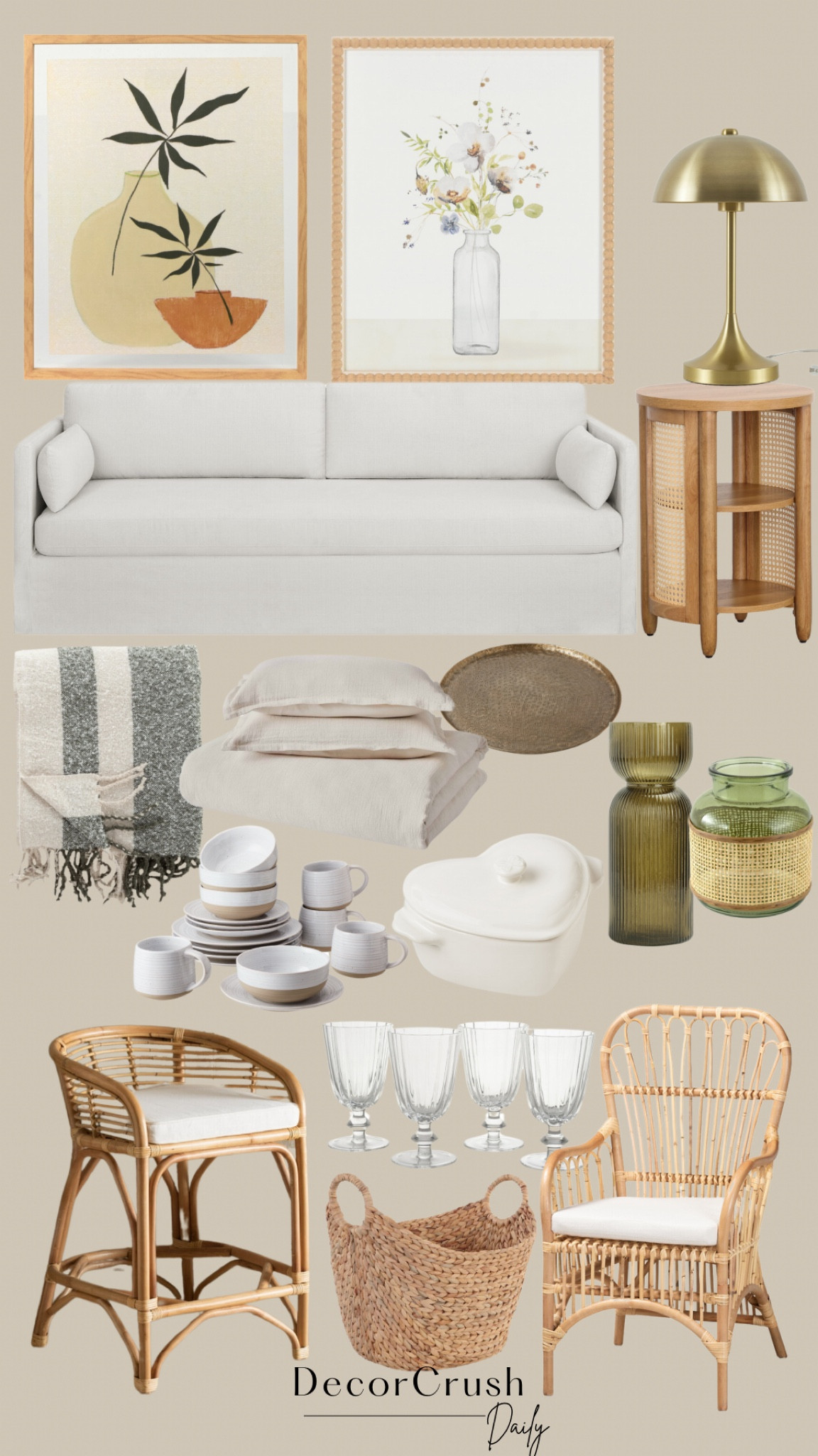 Walmart New Home // Vase // Duvet // Stoneware // Basket // Brass Table Lamp // Boucle Throw // Side Table // Duvet // Sofa // Artwork // Heart baking dish // Counter stool

#LTKHome #LTKSeasonal #LTKStyleTip