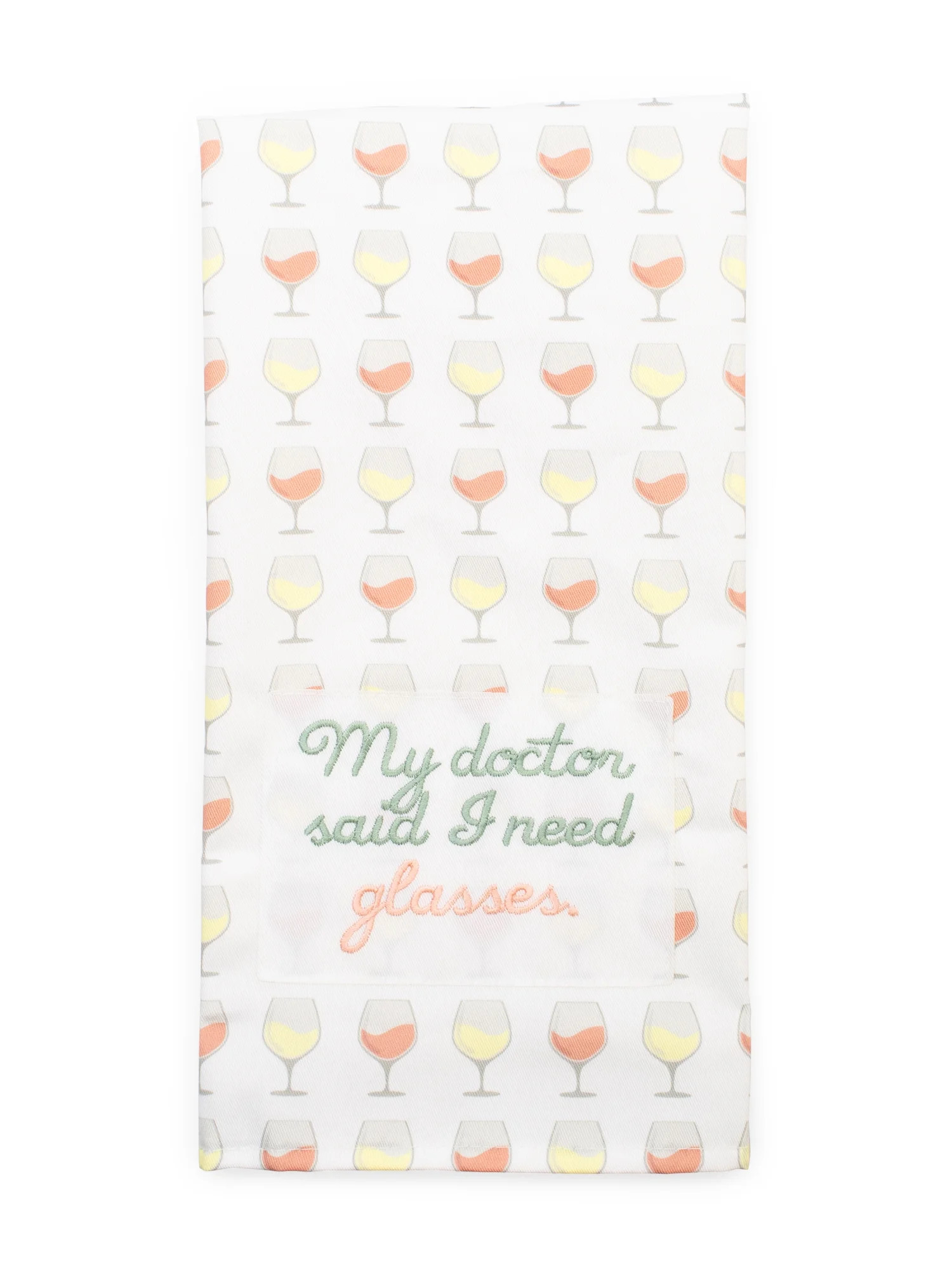 My Doctor Said I Need Glasses Tea Towel, 18" x 28", Mother's Day by Way To Celebrate | Walmart (US)