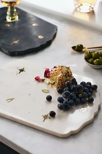 Lucky Marble Serving Board | Anthropologie (US)