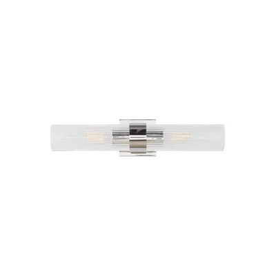 Geneva 2-Light Dimmable Bath Sconce by Chapman & Myers | Wayfair North America