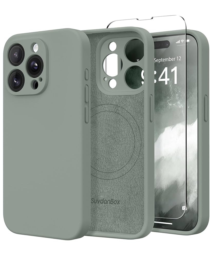 Magnetic for iPhone 14 Pro Max Case, Compatible with MagSafe, [Full Camera Protection][Screen Pro... | Amazon (US)