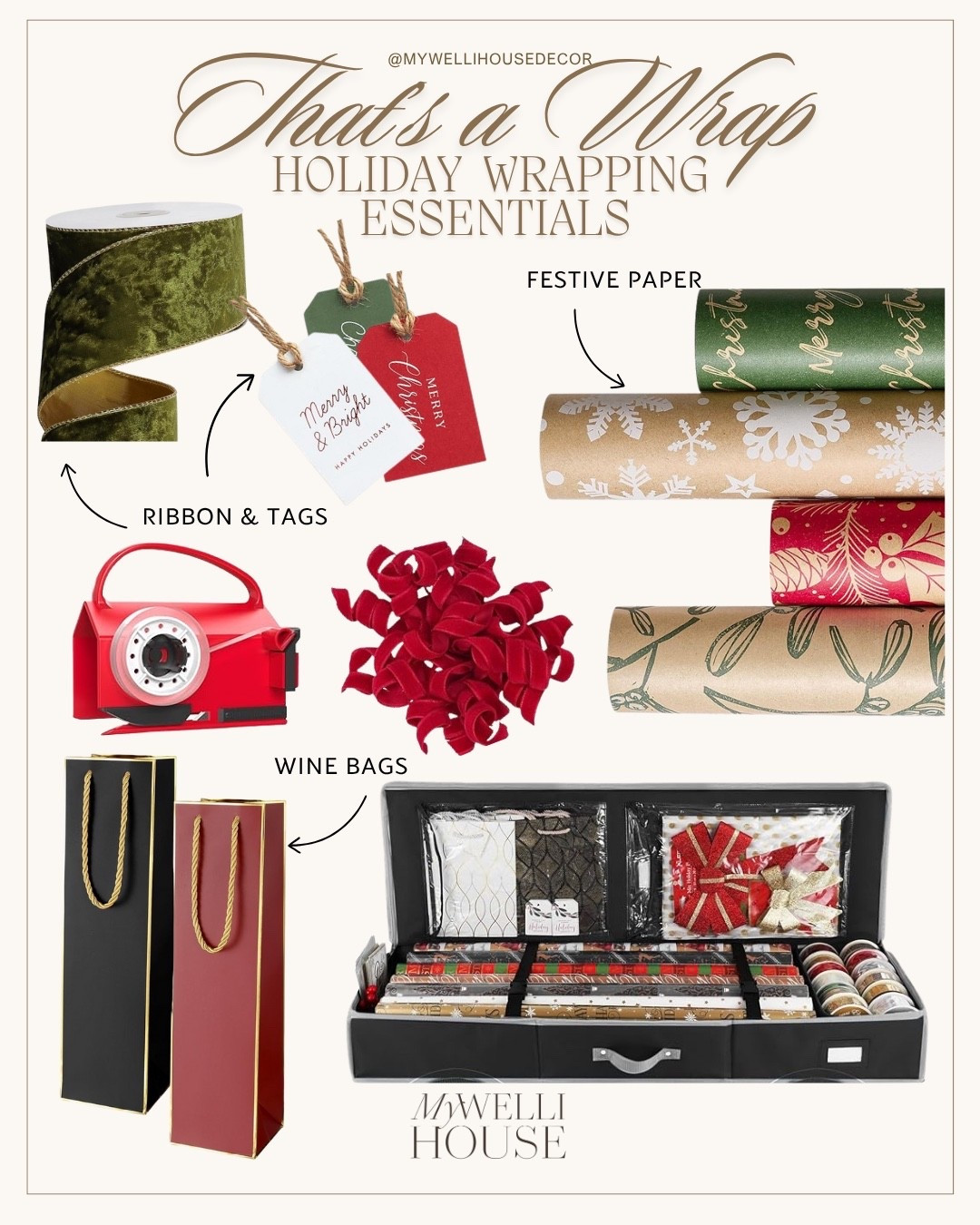 It’s all in the presentation! 🎁 Found the *cutest* high-quality wrapping paper, ribbons, and gift tags on Amazon to make every present look extra special this year.

#LTKholiday #LTKhome #AmazonFinds #GiftWrapping #ChristmasWrapping #HolidayPrep #GiftIdeas #AmazonHome

#LTKSeasonal #LTKGiftGuide #LTKHoliday