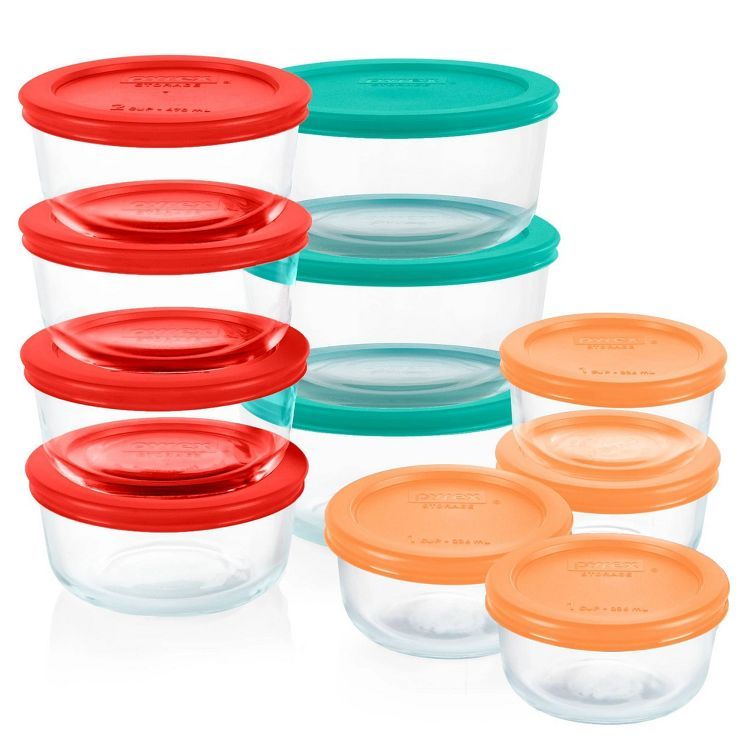 Pyrex 22pc Glass Food Storage Container Set | Target