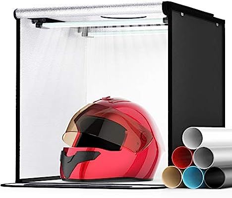 Photo Light Box, SAMTIAN Portable 16x16x16 Inches Photography Studio Light Box Shooting Tent Tabl... | Amazon (US)