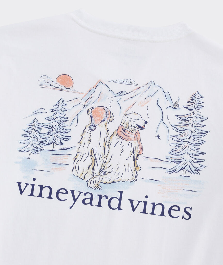 Mountain Dogs Long-Sleeve Pocket Tee | vineyard vines