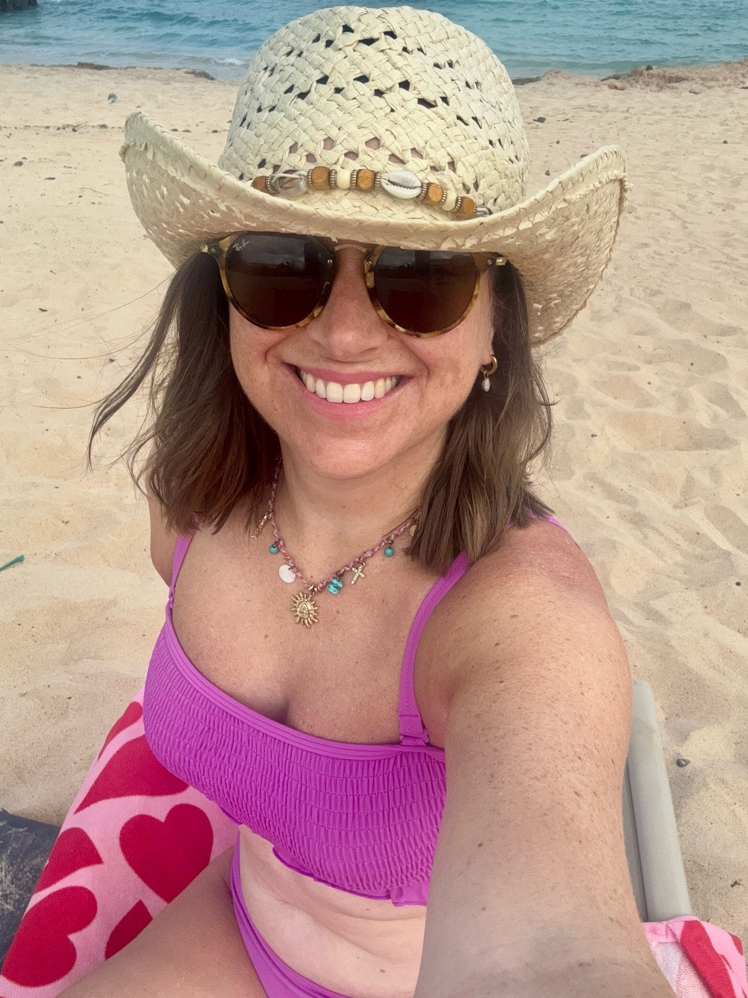 Straw summer beach cowboy hat 🤠

#LTKsummer #LTKpetite #LTKstyletip