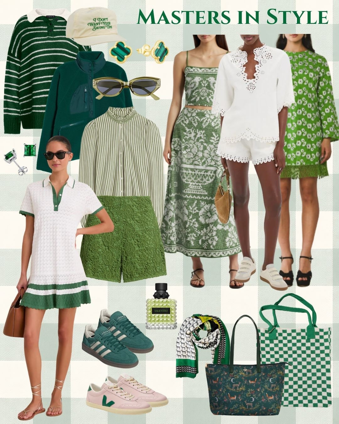 Serving major Masters-inspired style energy ⛳️✨ Classic country club aesthetics with a modern, wearable twist. Think crisp whites, tailored greens, soft knits, and polished silhouettes.

From preppy staples to elevated sporty layers, this guide is all about refined, effortless looks that feel both timeless and on-trend. 

Shop the look, build your outfit lineup, and bring a little championship style into your everyday wardrobe 💚

#LTKStyle #MastersStyle #GolfCore #PreppyStyle #ClassicFashion #OutfitInspo #LTKFinds

#LTKootd #LTKBeauty #LTKgrwm