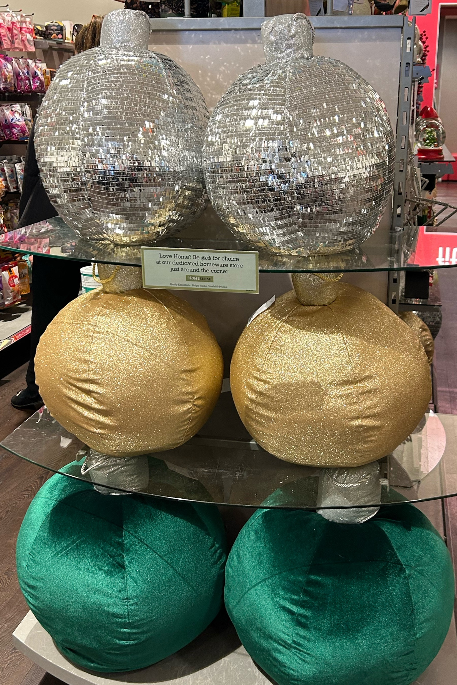 Christmas bauble cushions- disco glitter ball trend 

#LTKSeasonal #LTKeurope #LTKhome