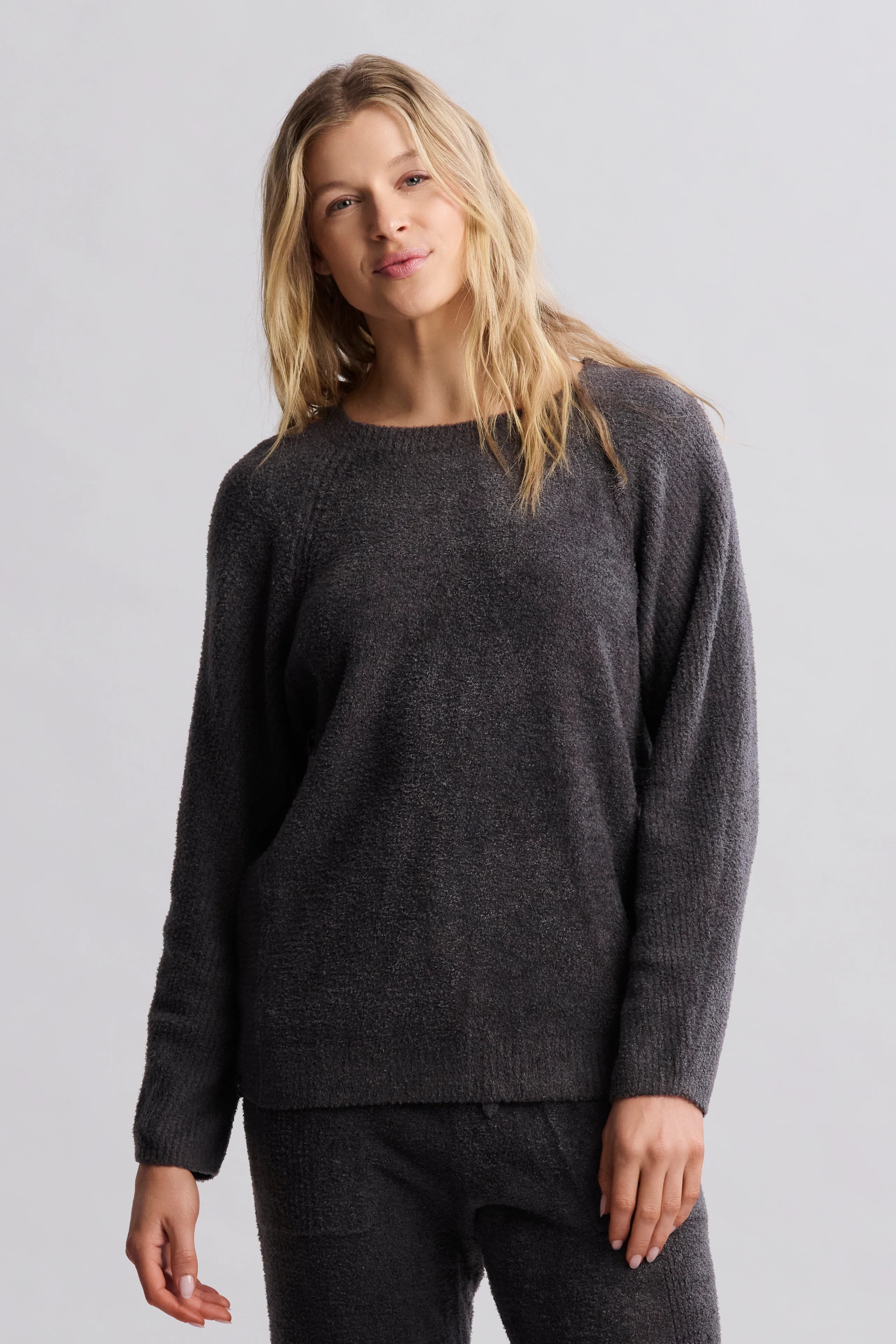 CozyChic Lite® Rib Blocked Pullover | Barefoot Dreams