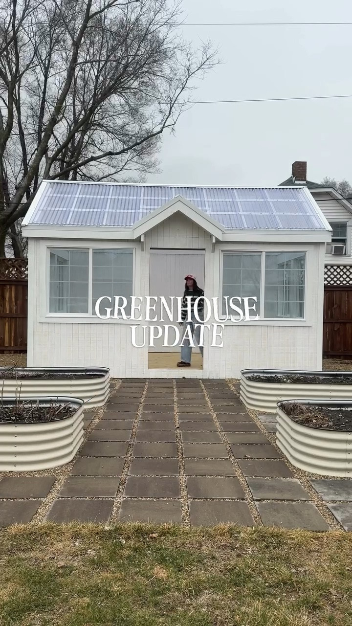 Greenhouse tour!! Who’s ready?!?!

If you’re someone who likes getting projects done fast, well then…take heart in our garden project! 🤪 We are almost TWO YEARS into this project and I’m not gonna lie to you, there were a lot of times I didn’t think it was going to happen 😬🙃

But like ALLLL good things….they take time (and a steadfast heart to see them through 💪🏼). Let this project remind you that it’s ok to move slow (or at least feel better about your current circumstances 🤣) 

Tell me….what should we start growing in here first??

-

#GreenhouseGarden
#GardenProject
#GrowYourOwnFood
#HomeGardenLife
#BackyardGreenhouse