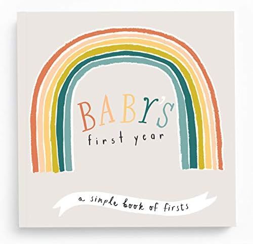 Lucy Darling Little Rainbow Baby Memory Book - First Year Journal Album To Capture Precious Momen... | Amazon (US)