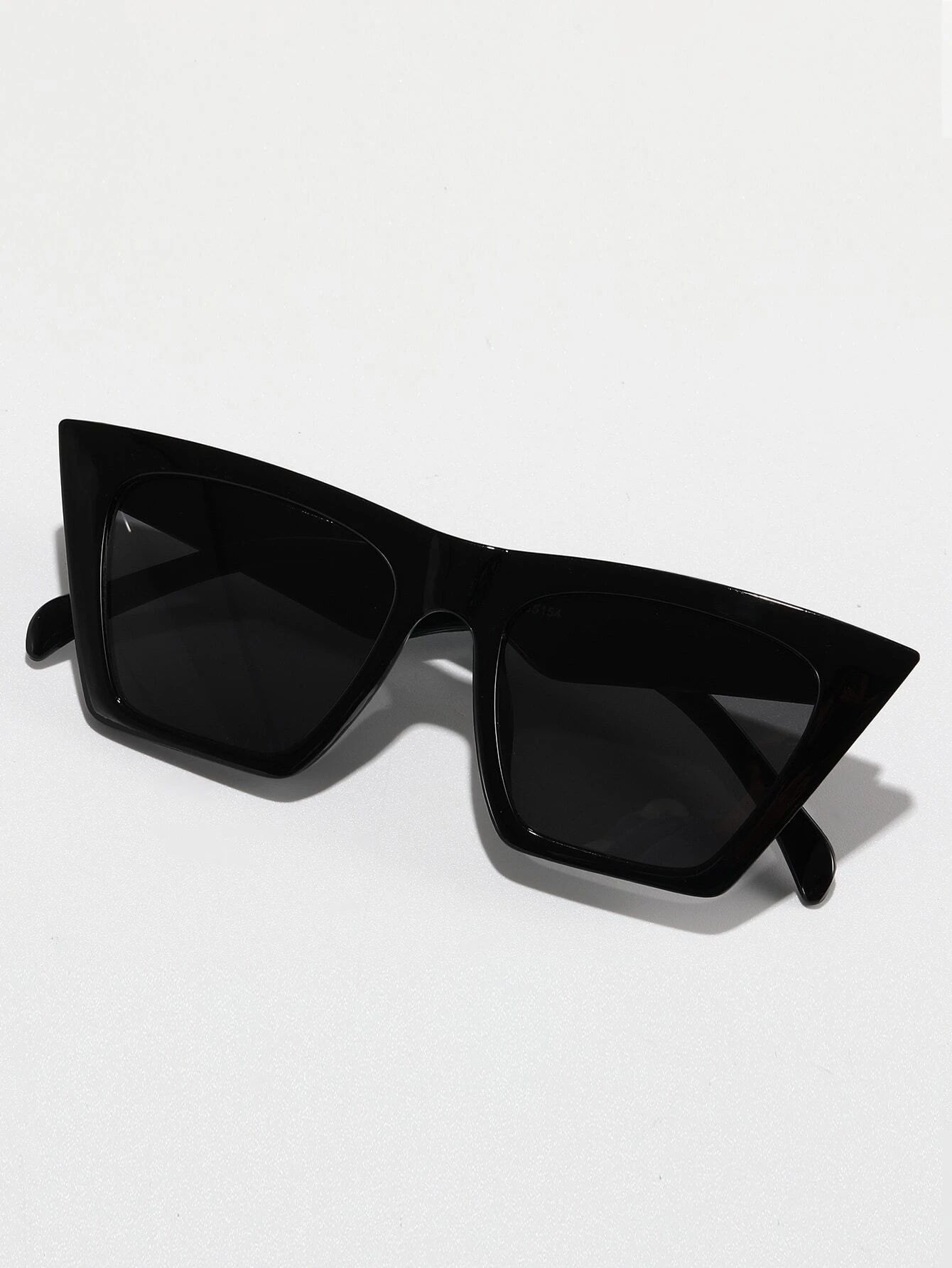 Acrylic Frame Tinted Lens Sunglasses | SHEIN