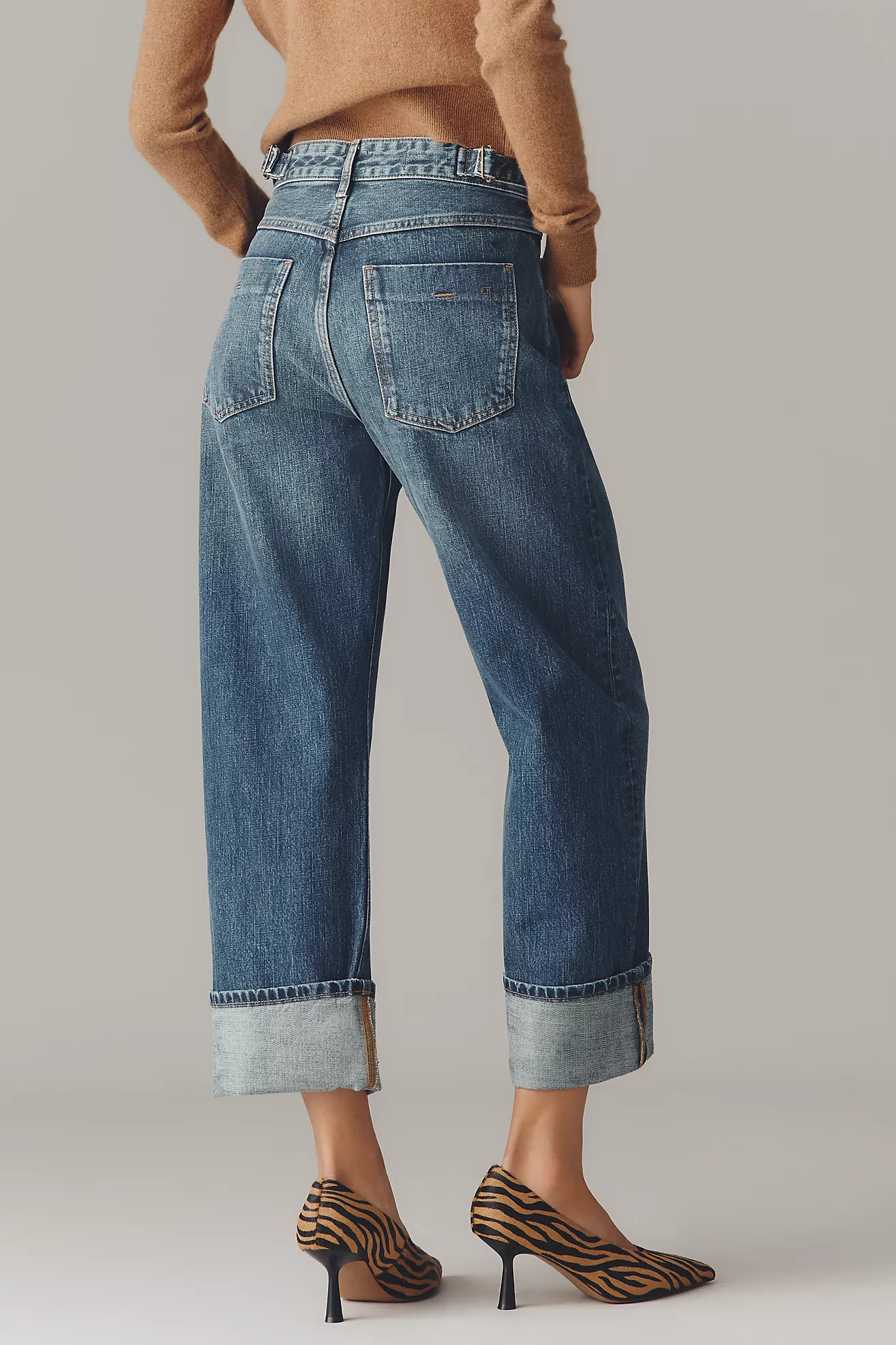 Pilcro Boyfriend Mid-Rise Relaxed Jeans | Anthropologie (US)