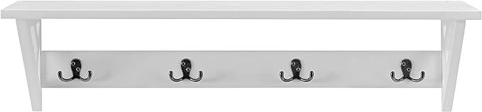 Alaterre Furniture Coventry 36" W Coat Hook with Shelf | Amazon (US)