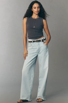 AGOLDE Lyonne High-Rise Wide-Leg Jeans | Anthropologie (US)