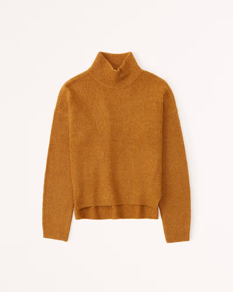 Women's Classic Easy Turtleneck Sweater | Women's 30% Off Almost All Sweaters & Fleece | Abercrom... | Abercrombie & Fitch (US)