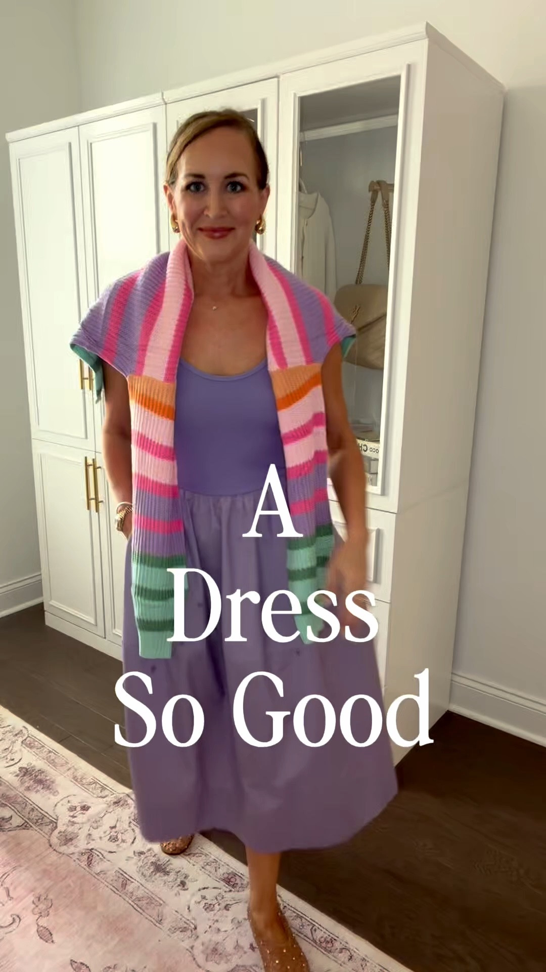 An easy and comfy dress for spring and summer.  Only $20.  Adjustable straps, lined, and has pockets.  Comes in a ton of colors.  I bought 4.  Size small. 
Showing you how I would style these 4.

#LTKSaleAlert #LTKOver40 #LTKSeasonal