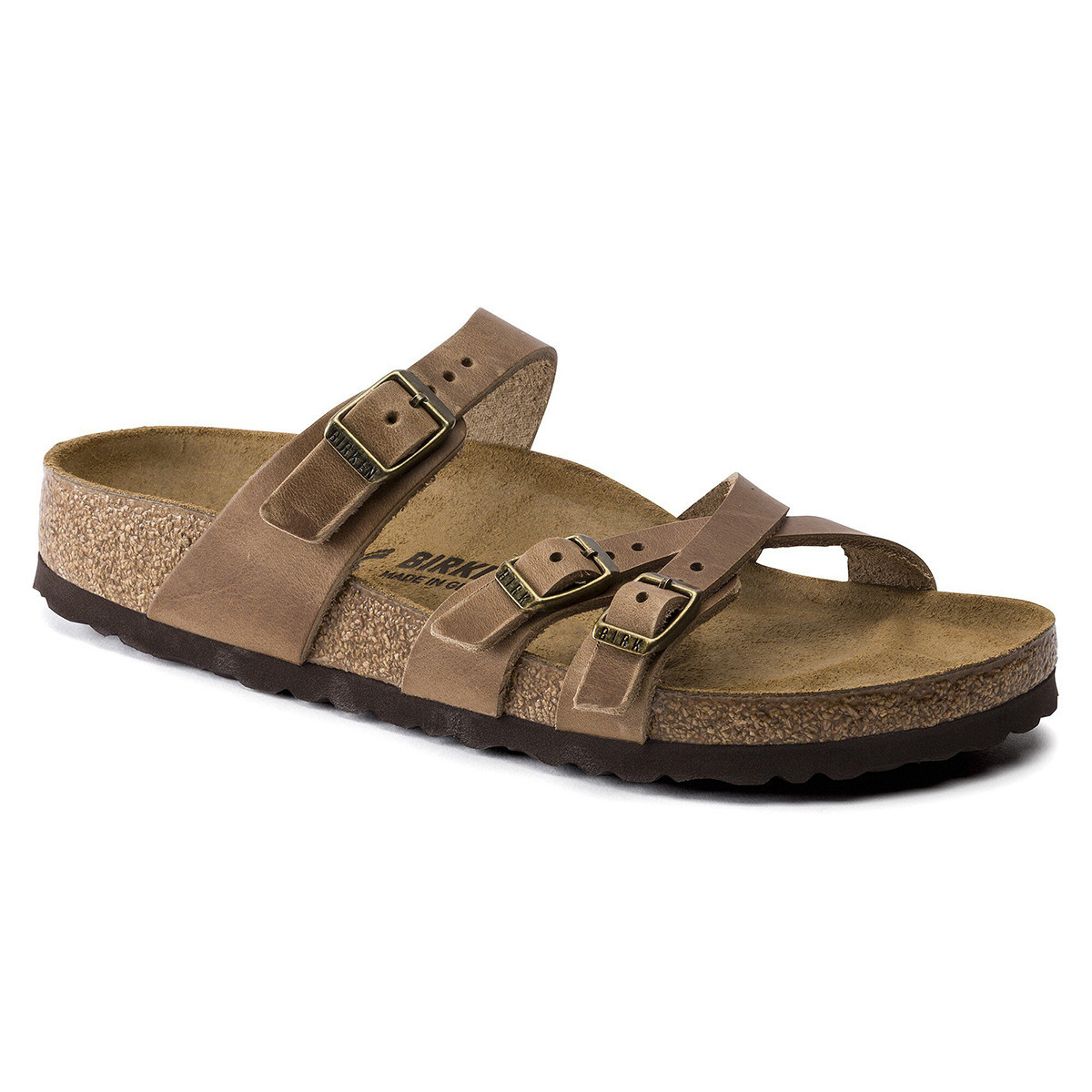 Women's Birkenstock Franca Oiled Leather Sandal | Fleet Feet