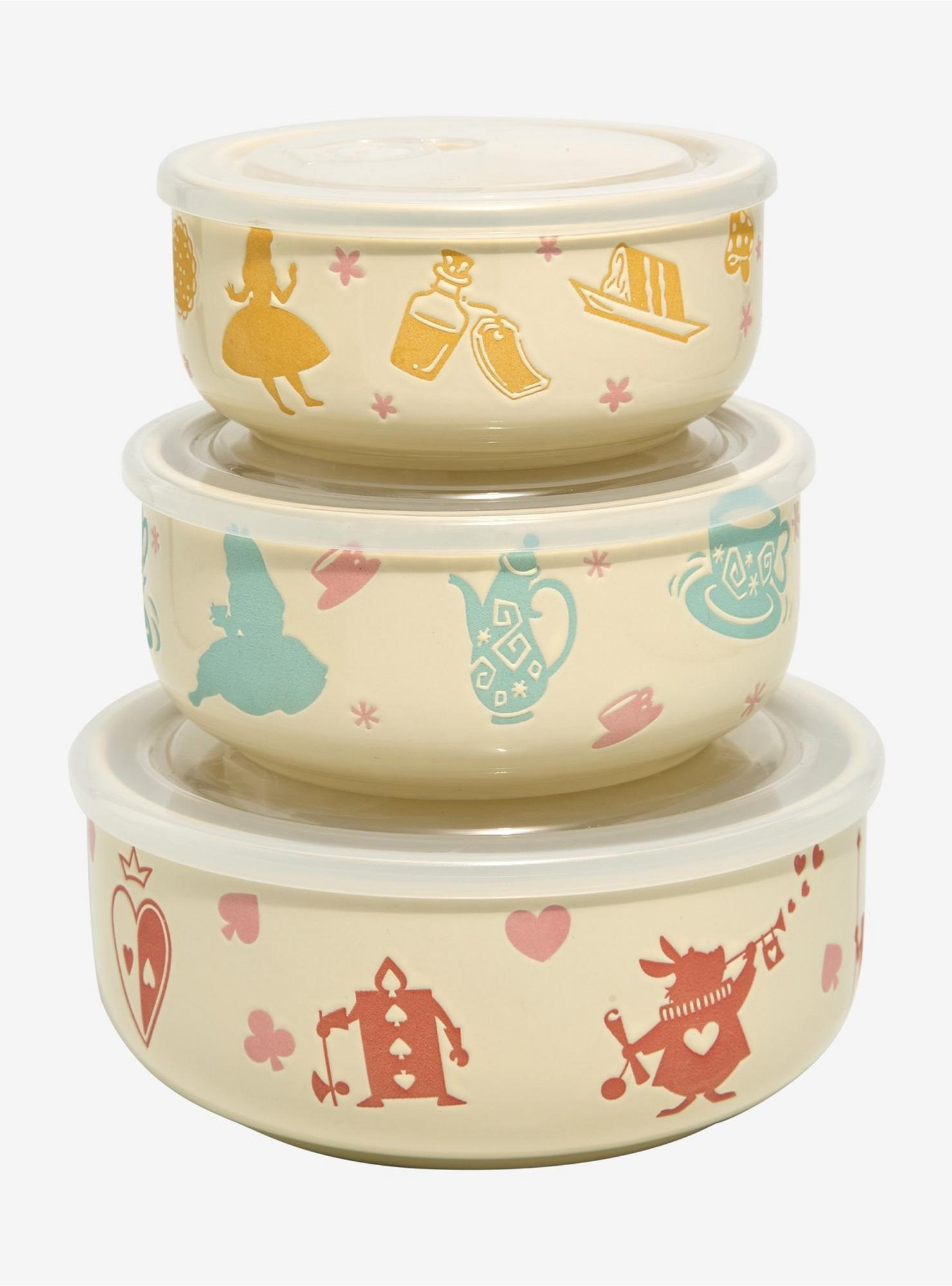 Disney Alice in Wonderland Colorful Silhouettes Bowl & Lid Set

#LTKHome #LTKU