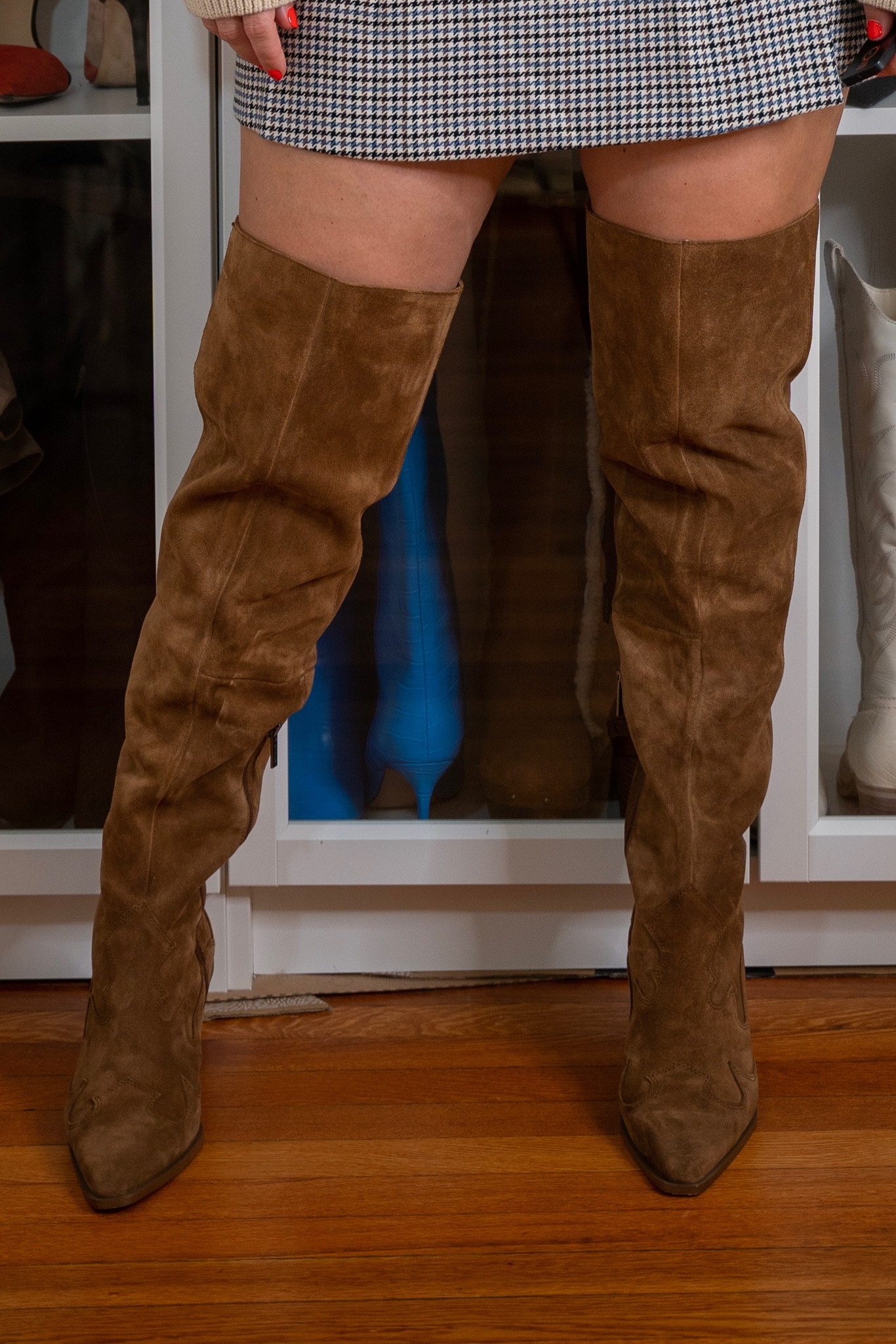 Thigh high boots that actually fit my thighs (& calves!)