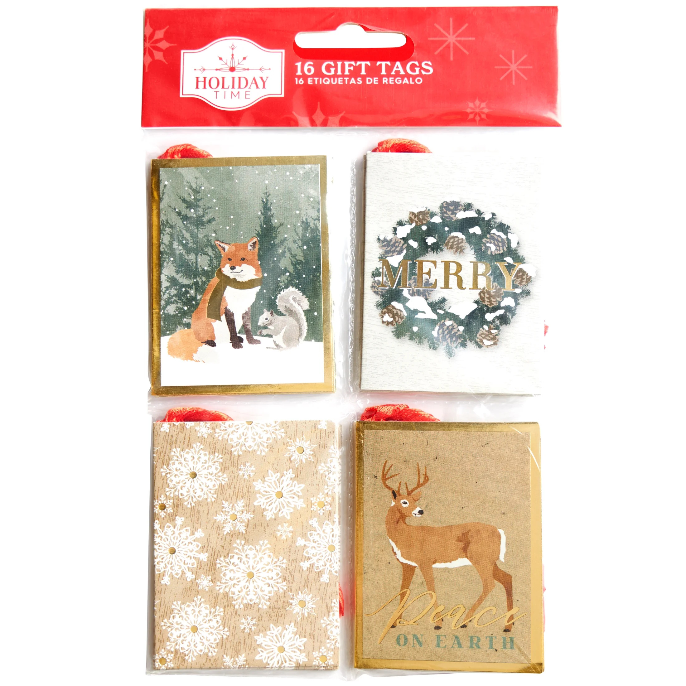 Holy Ground Themed Quartet Tags, Multi-Color, 16 Count, by Holiday Time | Walmart (US)