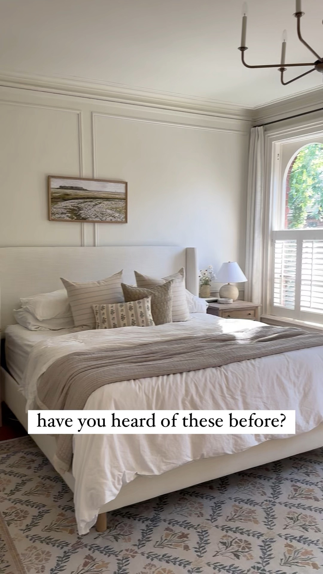 Shop the best tool for no-saw picture frame moulding installation plus bedroom links 

#LTKSeasonal #LTKsalealert #LTKstyletip