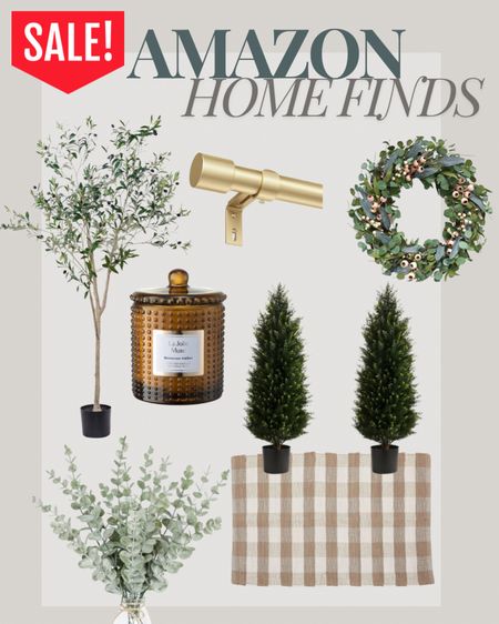 Amazon home decor all on sale! 

Candles, curtain rods, doormats, faux greenery, olive tree, eucalyptus, cedar trees, wreaths and more!

#LTKSummerSales #LTKSaleAlert #LTKHome