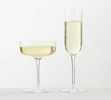 Luigi Bormioli Sublime Champagne Glasses, Set of 4 | Pottery Barn (US)