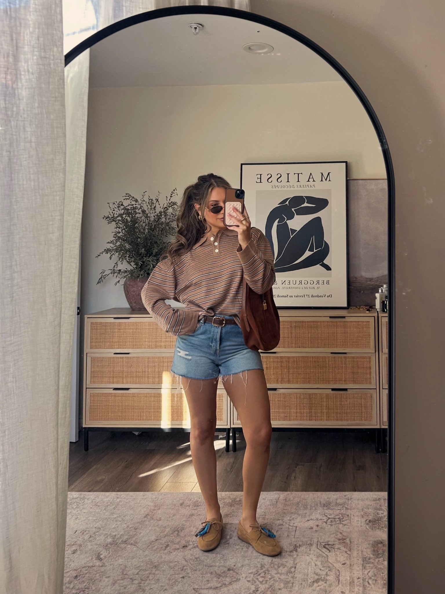 Striped top outfit 

#LTKootd