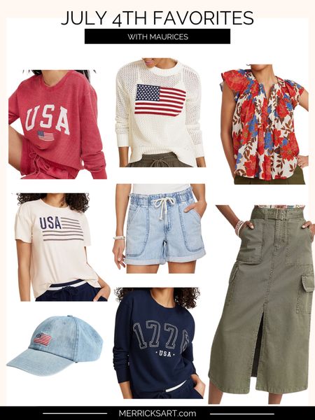 Some of my favorites for Independence Day from @maurices 🇺🇸✨ #discovermaurices #maurices #mauricespartner