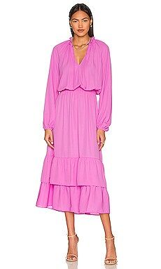 Show Me Your Mumu X REVOLVE Cait Midi Dress in Bubble Gum Pink from Revolve.com | Revolve Clothing (Global)