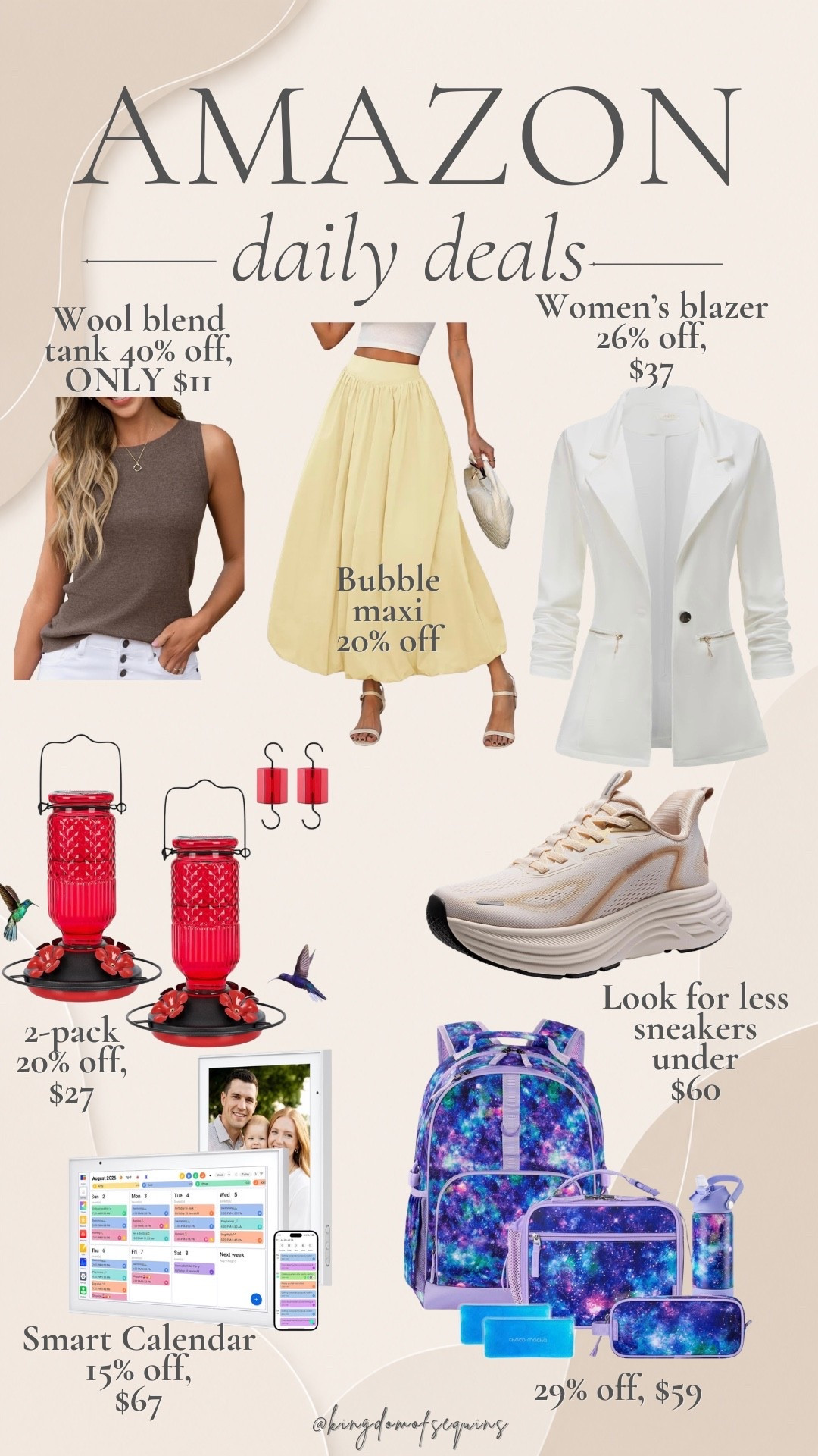 My top daily deals from Amazon.

#LTKSaleAlert #LTKWorkwear #LTKHome