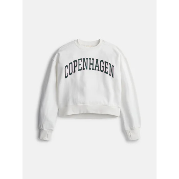 Weekend Academy Girls Fleece Sweatshirt, Sizes 4-18 | Walmart (US)