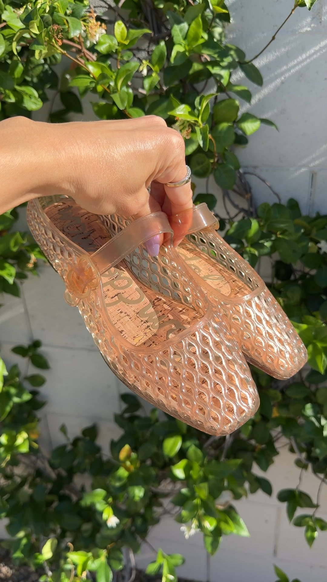 The cutest jelly shoes! Available multiple colors. Perfect for summer or that summer vacation ☀️￼￼￼

Sam Edelman jelly sandals • Sam Edelman jelly shoes • women’s jelly sandals • trendy summer sandals • comfortable jelly sandals • designer-inspired sandals • beach vacation outfits • summer shoe trends • waterproof sandals • casual summer footwear • chic everyday sandals • vacation style essentials • resort wear accessories • neutral summer fashion • stylish flat sandals • warm weather outfits • effortless summer style • poolside fashion • travel-friendly shoes • fashionable jelly flats • summer wardrobe staples • comfortable walking sandals • coastal style fashion • spring and summer shoes • cute vacation outfits • women’s fashion finds • everyday summer sandals • elevated casual style • must-have summer accessories • Sam Edelman sandals review

#LTKdayinmylife #LTKmomlife #LTKSeasonal
