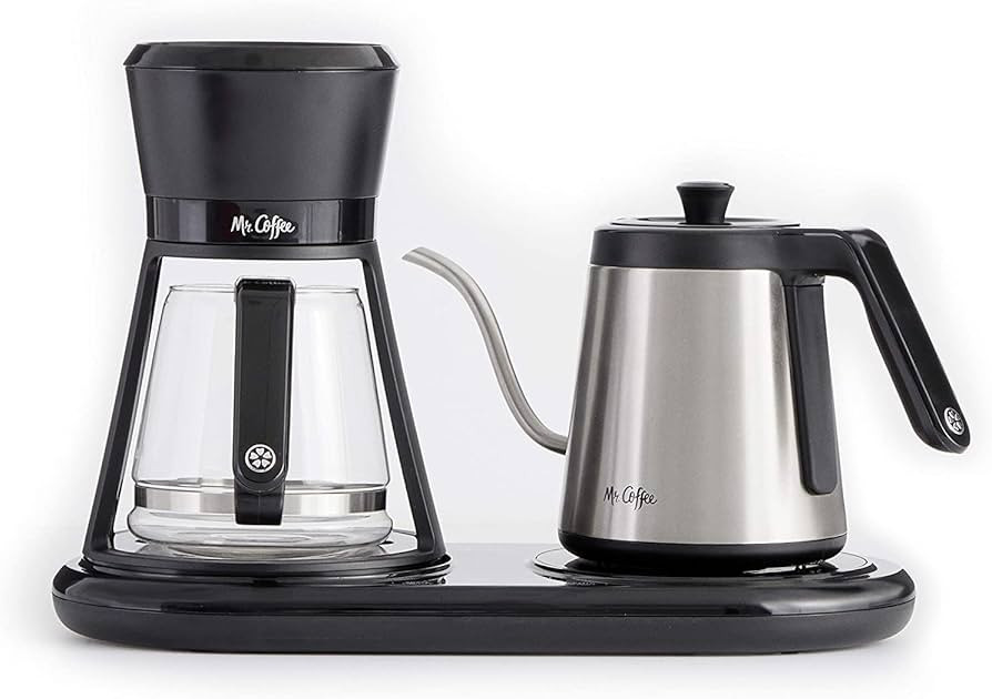 Mr. Coffee BVMC-PO19B All-in-One Pour Over Coffee Maker, 6 Cups, Black | Amazon (US)