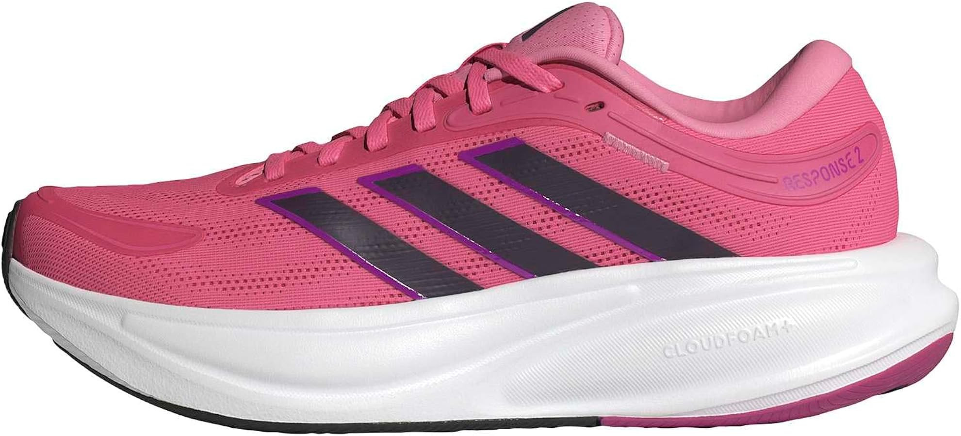 adidas Womens Response 2 Running Sneakers Shoes - Blue, White | Amazon (US)