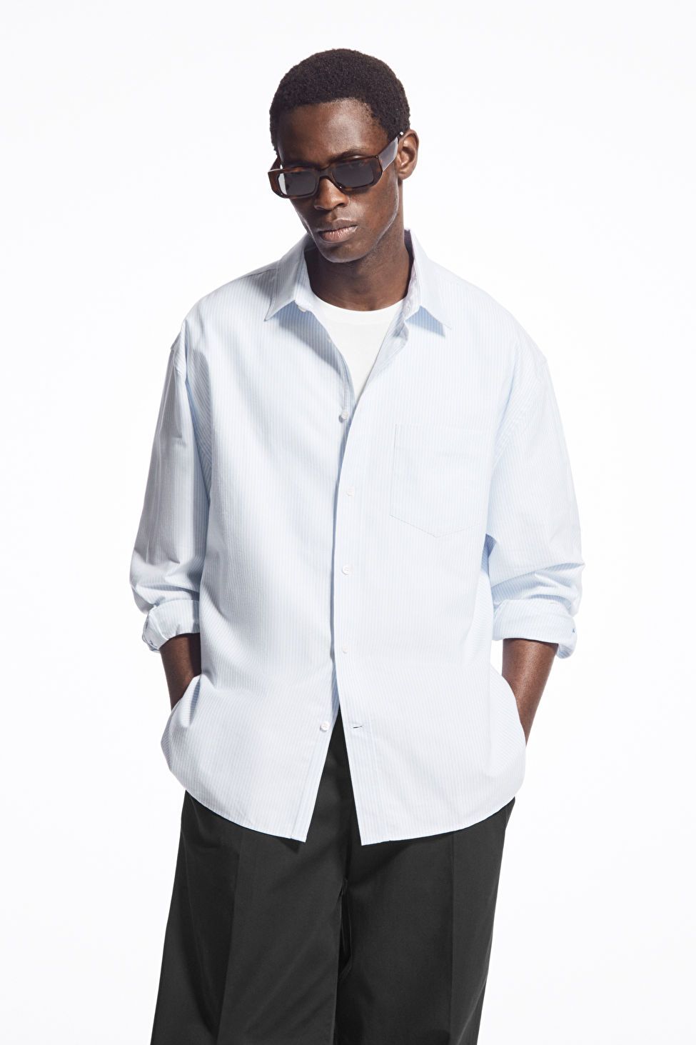 WIDE OXFORD SHIRT - OVERSIZED | COS (US)