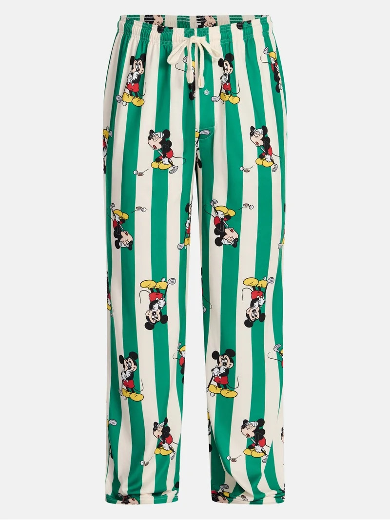 Mickey Mouse Men's Golf Sleep Pants, Sizes S-2XL - Walmart.com | Walmart (US)