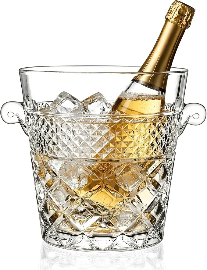 Ice Buckets for Parties, 2-Liter Capacity, Durable Wine and Champagne Bucket, Perfect for Wine, C... | Amazon (US)