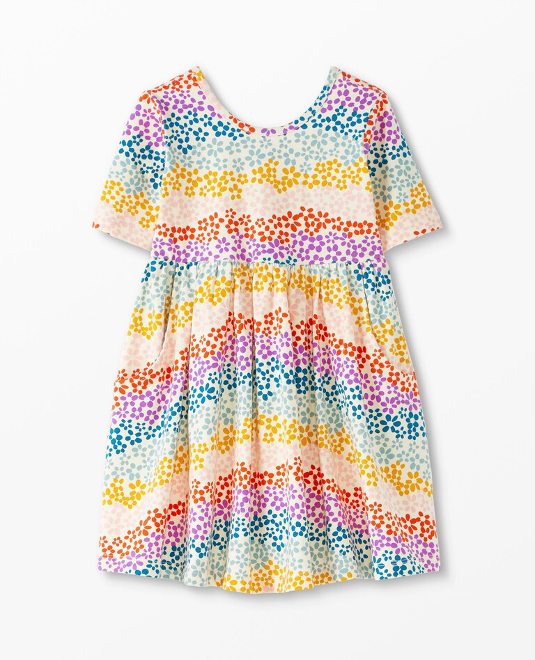 Print Super Soft Skater Dress | Hanna Andersson