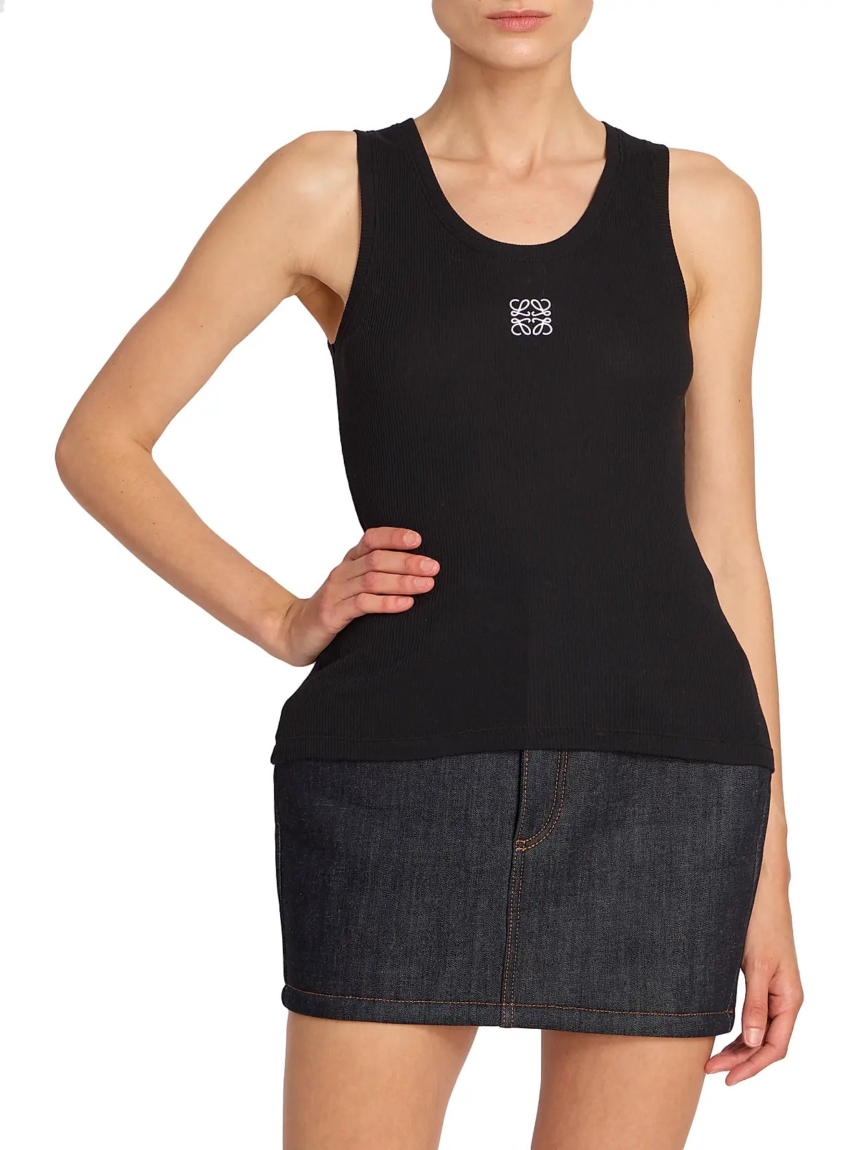 Anagram Rib-Knit Tank | Saks Fifth Avenue