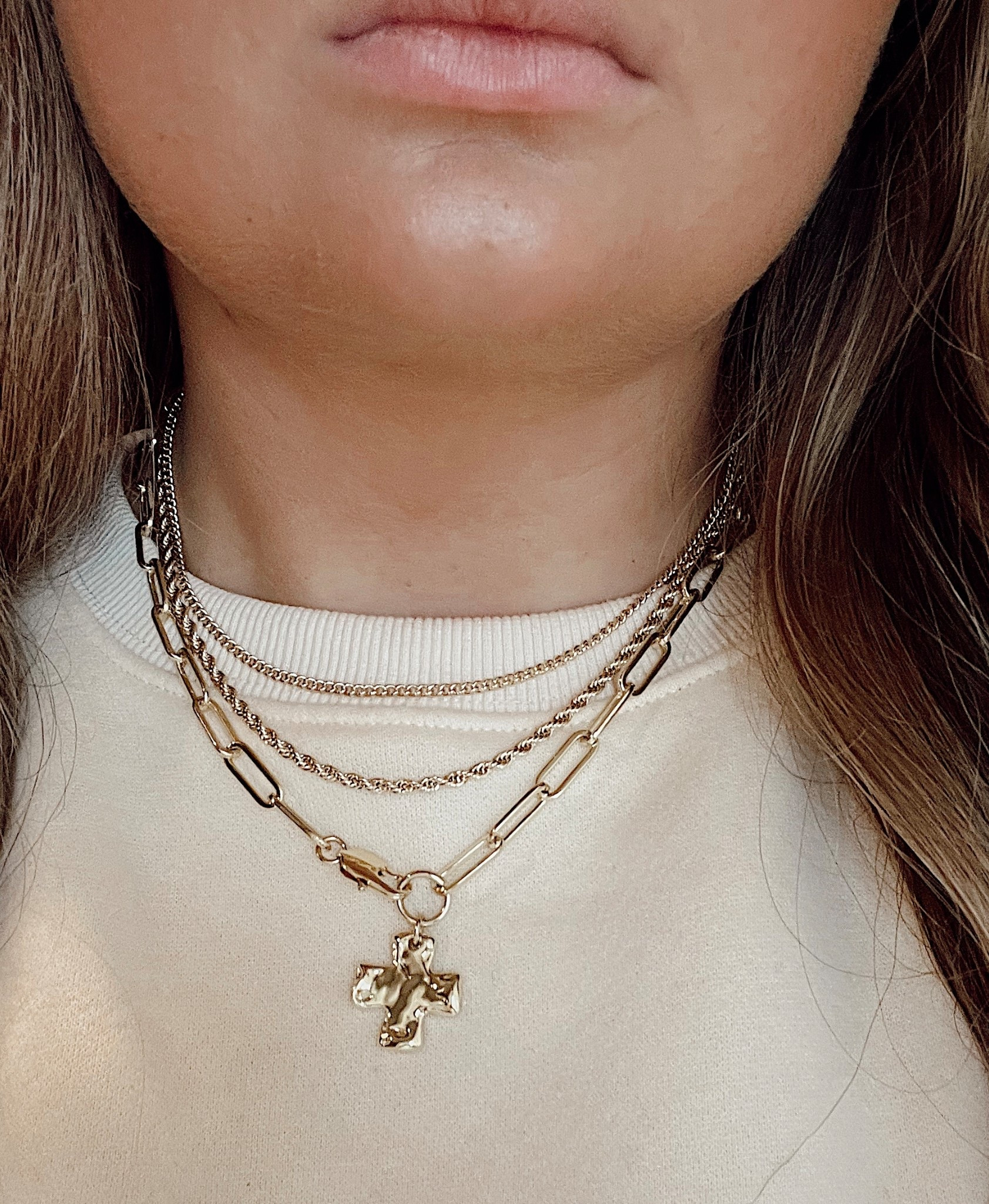 Necklace stack 

#LTKU #LTKStyleTip #LTKFindsUnder50