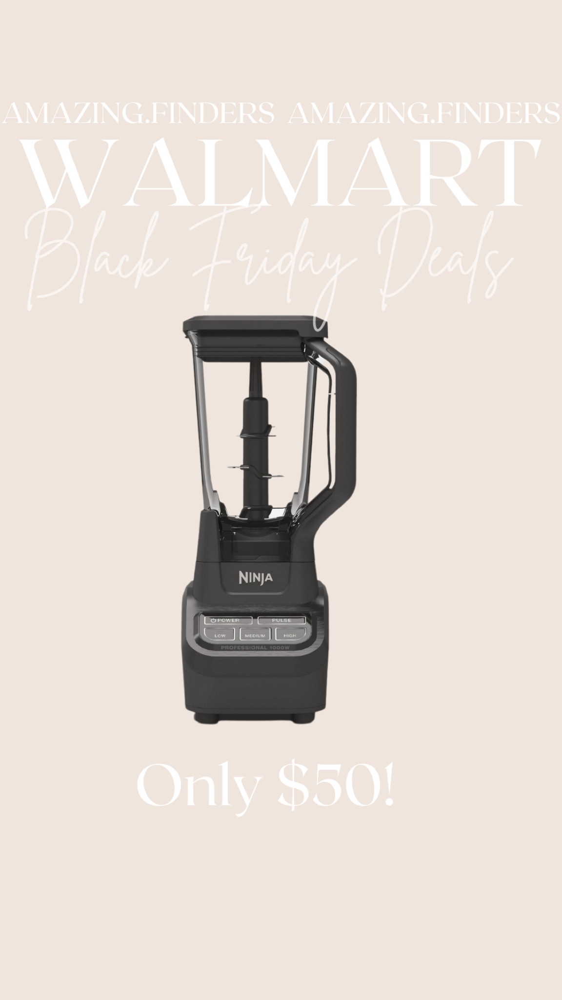 Ninja Professional Blender 72 oz.* XL Total Crushing Pitcher, 1000 Watt Power, BL710WMBF#LTKHolidaySale

#LTKsalealert #LTKCyberWeek