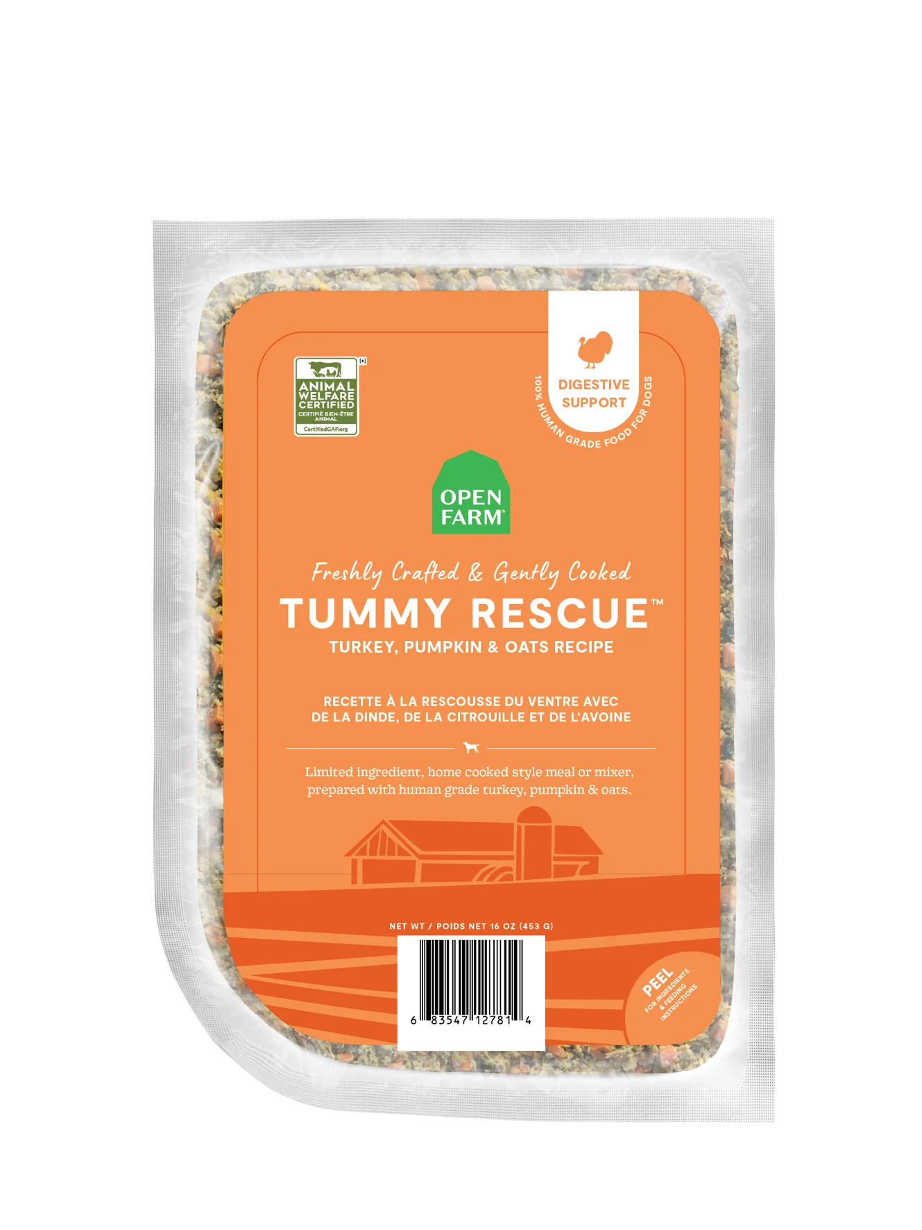 Tummy Rescue Freshly Crafted Dog Food | Open Farm Pet