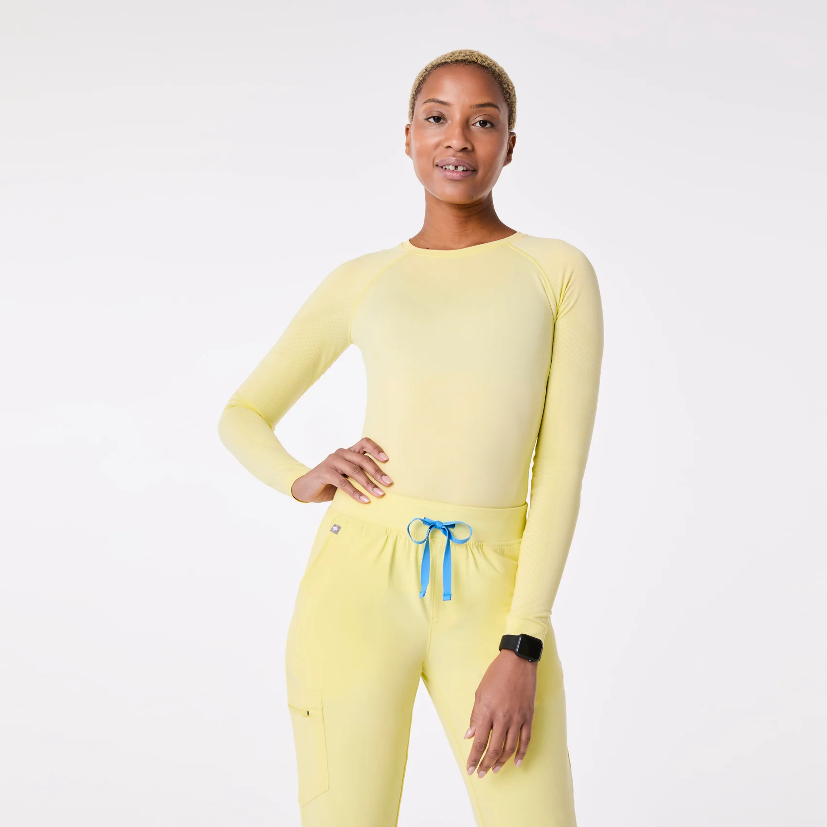 Salta Seamless Longsleeve Underscrub | FIGS