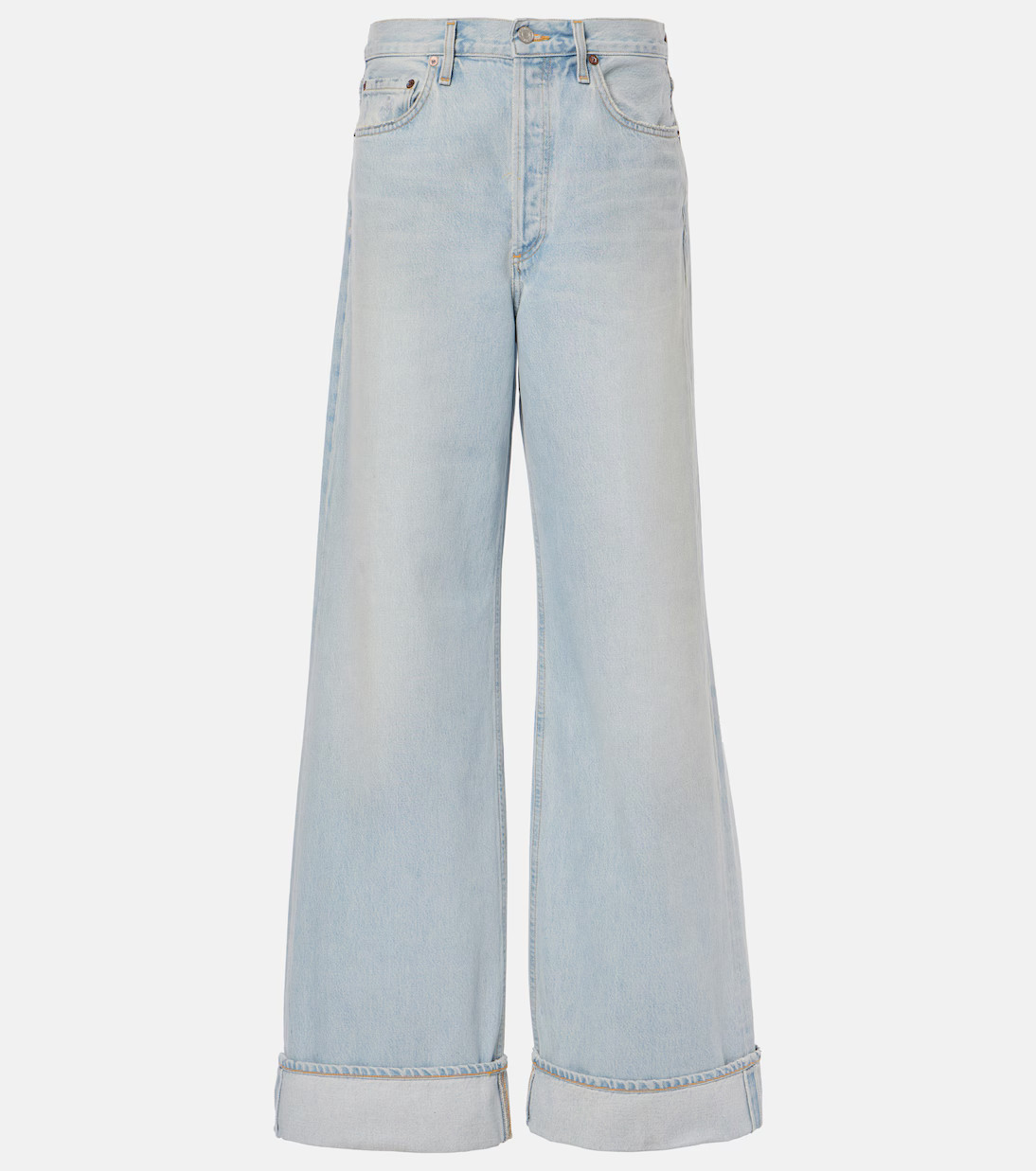 Dame high-rise wide-leg jeans | Mytheresa (US/CA)