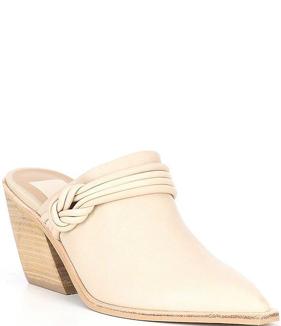 Dolce Vita Sita Nubuck Western Inspired Mules | Dillard's | Dillard's