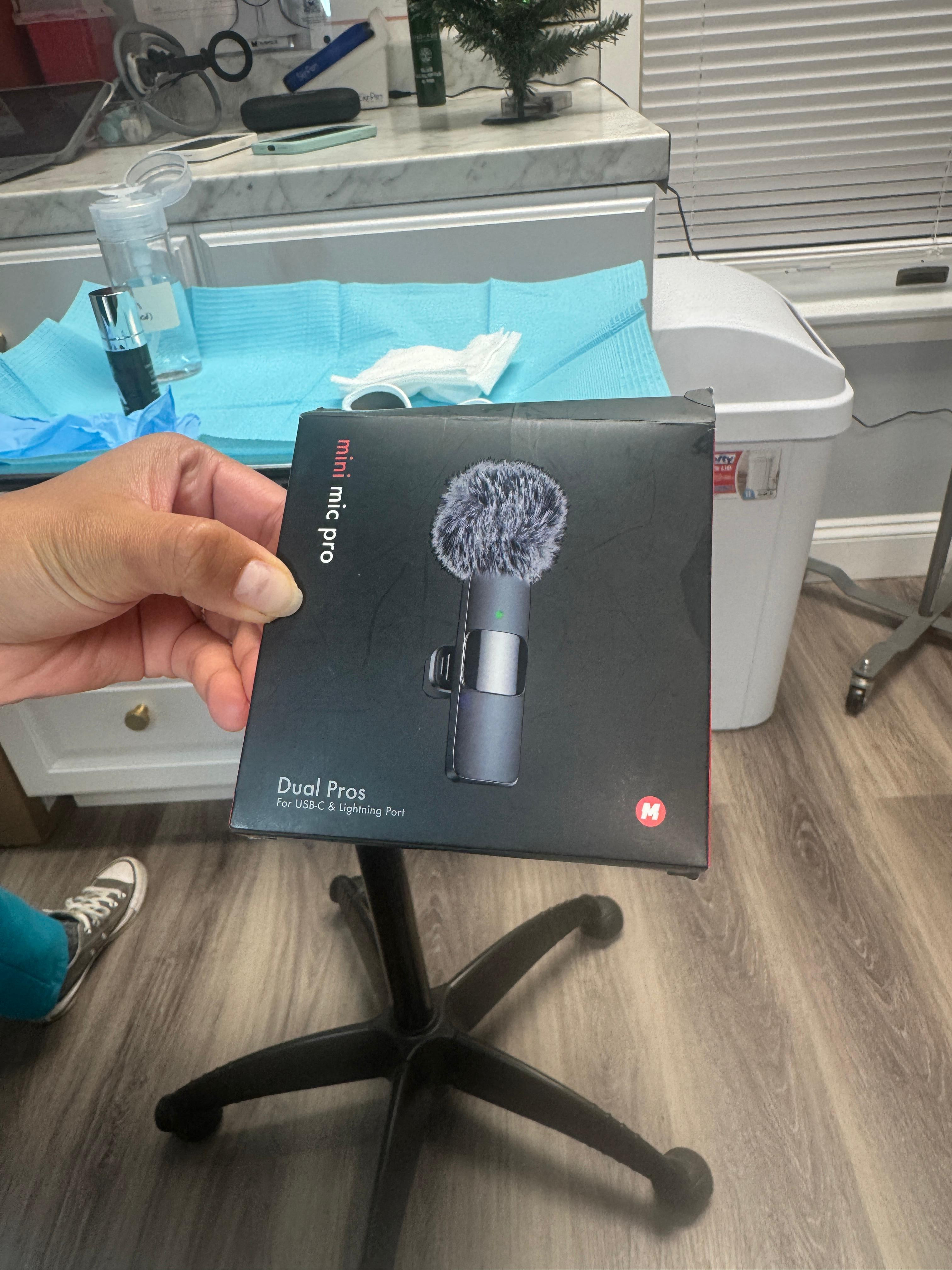 Level up your content game! Just got the Mini Mic Pro (Latest Model)—this professional wireless lavalier mic delivers crystal-clear audio for iPhone, iPad, and Android. Say goodbye to messy wires and hello to studio-quality video recording! Plug-and-Play setup with USB-C is a game-changer for all my content creators. 
#LTKtech #MiniMicPro #WirelessMic #LavalierMic #ContentCreator #VloggerGear #YouTuber #TikTokCreator #iPhoneMic #AndroidMic #CrystalClearAudio #TechFinds 

 #LTKGiftGuide #LTKdayinmylife #LTKSaleAlert