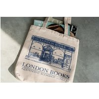 London Bookshop Tote Bag | Londoner Bookworm Books | Etsy (US)