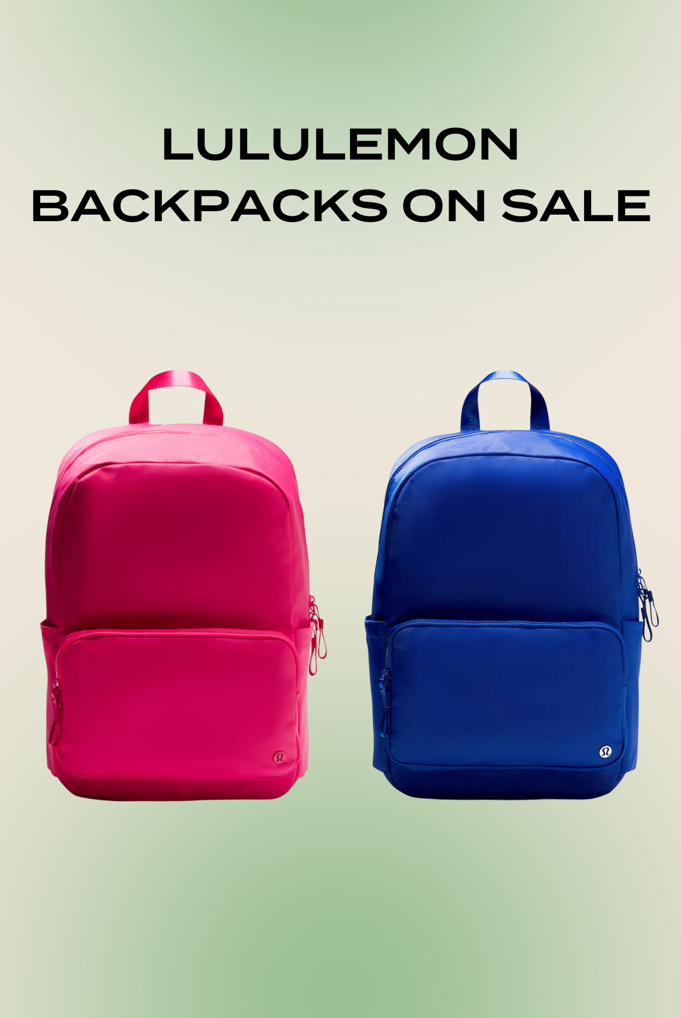 Lululemon backpacks on sale 💗✨ 

 

#LTKSaleAlert